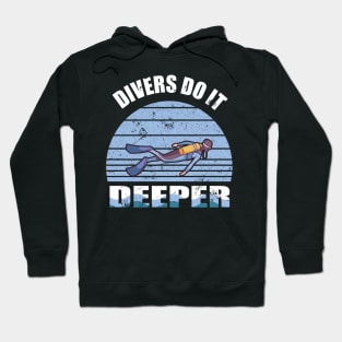 Funny Scuba Diving Under Water Dive Diver Ocean Hoodie